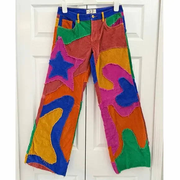 Free People We The Free Supernova Cord Pants 27 - Picture 3 of 5